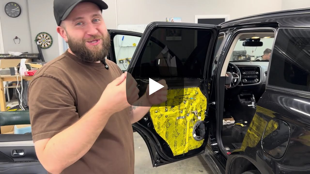 Душевный SQ комплект в Mitsubishi Outlander