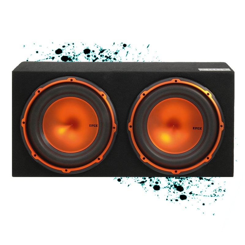 Edge sales double subwoofer