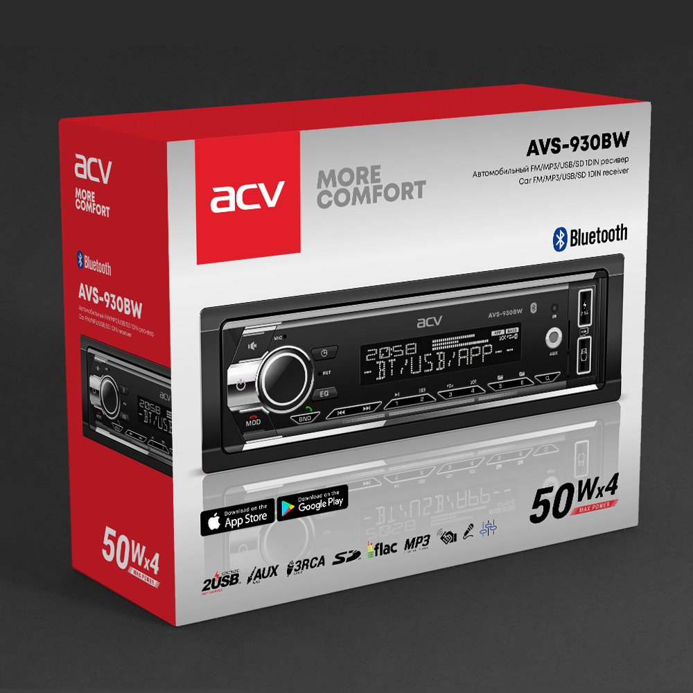 Автомагнитола ACV AVS-930BW —  ACV AVS-930BW, лучшая цена в .