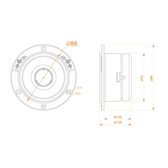 DL Audio Barracuda Tweeter SE LED