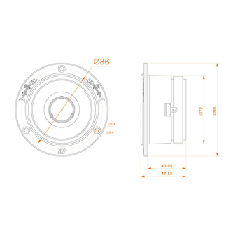 DL Audio Barracuda Tweeter SE