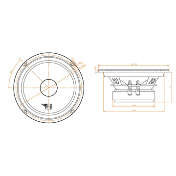 DL Audio Gryphon Pro 165 Midbass - ракурс 3