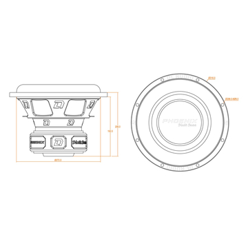 DL Audio Phoenix Black Bass 12