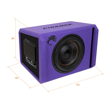 DL Audio Piranha 12A Purple V.2 - ракурс 5