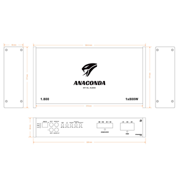 DL Audio Anaconda 1.800 - ракурс 5