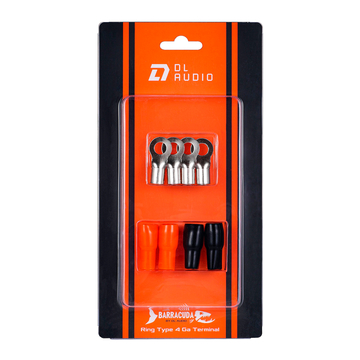 DL Audio Barracuda Ring Type 4 Ga Terminal - ракурс 2