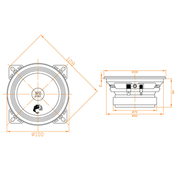 DL Audio Piranha 100 V.2 - ракурс 3