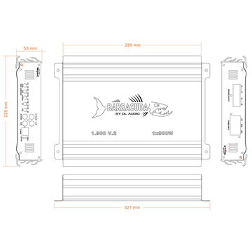 DL Audio Barracuda 1.900 V.2 - ракурс 6