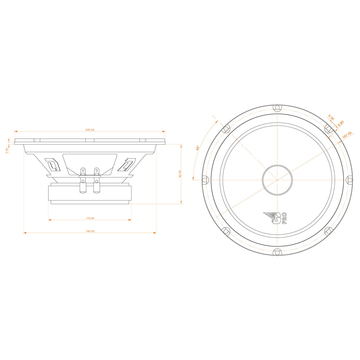 DL Audio Gryphon Pro 200 Midbass - ракурс 3