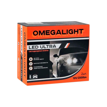 OmegaLight Ultra H11 2500lm - ракурс 1