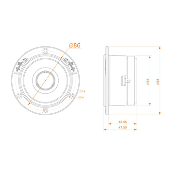 DL Audio Barracuda Tweeter SE V.2 - ракурс 8