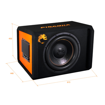 DL Audio Piranha 15A Black V.2 - ракурс 4