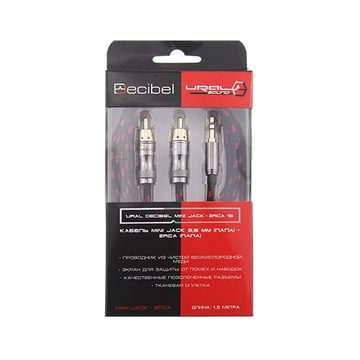 Ural Decibel Mini Jack - 2RCA - ракурс 3