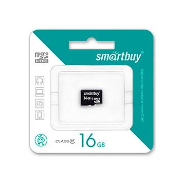 Smartbuy microSDHC 16Gb Class 10