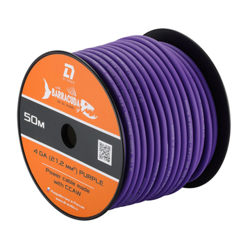 DL Barracuda Power Cable 4 Ga Purple - ракурс 2