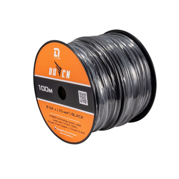 DL Audio Raven Power Cable 8 Ga Black - ракурс 3