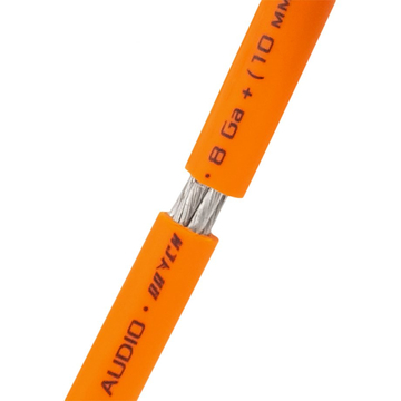 DL Audio Raven Power Cable 8 Ga Orange - ракурс 3