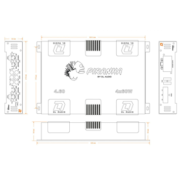 DL Audio Piranha 4.60 - ракурс 4