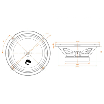 DL Audio Piranha 165 V.2