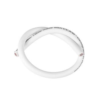 DL Audio Piranha Power Cable 8 Ga White - ракурс 2