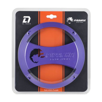 DL Audio Piranha 200 Grill Purple
