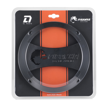DL Audio Piranha 200 Grill Black - ракурс 2